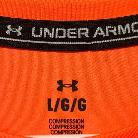 NWT Under Armour Red and Black Athletic Shirt - Picture 5 of 6